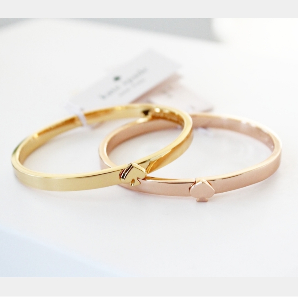 NWT Kate Spade heritage spade thin metal bracelet